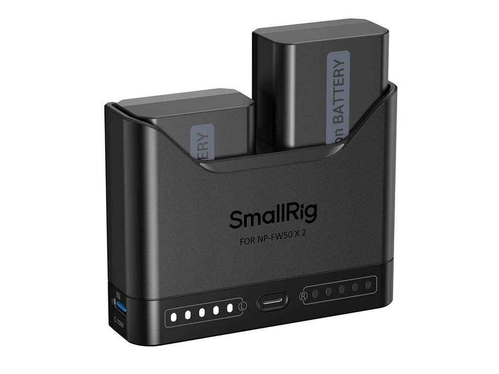 SmallRig 5488 Sony NP-FW50 Turbo Hızlı 2 Batarya + Şarj Kiti