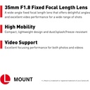 Panasonic Lumix S 35mm f/1.8 Lens