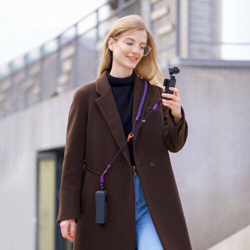 PGYTECH Pocket-Series Single Braid Camera Strap (Twilight Black)