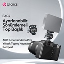 Ulanzi CO82 Adjustable Damping Ball Head Cold Shoe LED Işık ve Monitör Adaptörü - C086