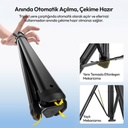 Ulanzi MT93 160cm Otomatik Açılır Uka Ball Head Quick Release Alüminyum Tripod - T202
