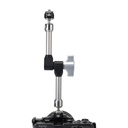FALCAM F22 Quick Release 7 Inch 360° Çift Ball Head Metal Extension Magic Arm Gri - 2974B