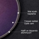 Benro 82mm Manyetik Black Mist (Siyah Sis) Filtresi ve MFR82 Adaptör