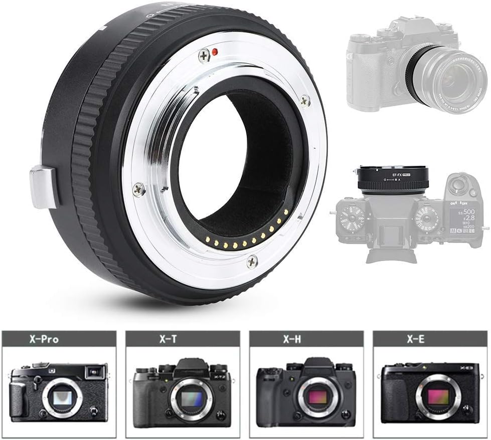Fringer EF-FX Pro II Lens Montaj Adaptörü Dönüştürücü Halka Otomatik Odaklama Canon EOS Tamron Sigma Lens için Fujifilm FX Mirroless Kamera X-T3 XH1 X-E3 XT20 X-Pro2 X-T2 X-A X-E1 X-M1 XT1 X-T30