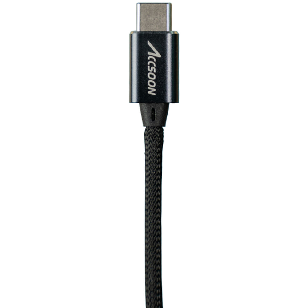 Accsoon USB-C Male to Lightning Male Kablo (30cm)