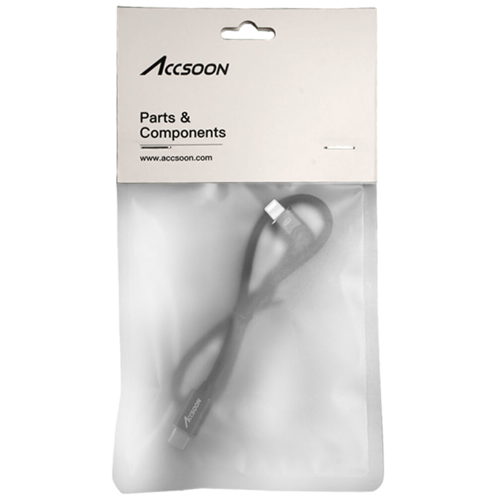 Accsoon USB-C Male to Lightning Male Kablo (30cm)