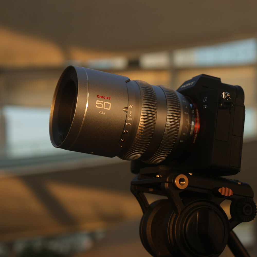 CHIOPT AURA 50mm T1.5 Cinema Lens (Sony E)