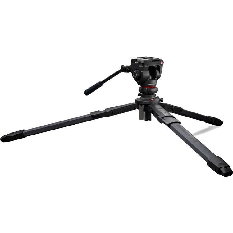 Manfrotto MKONEC-500X One Karbon Tripod ve 500X Akışkan (Fluid) Video Başlık