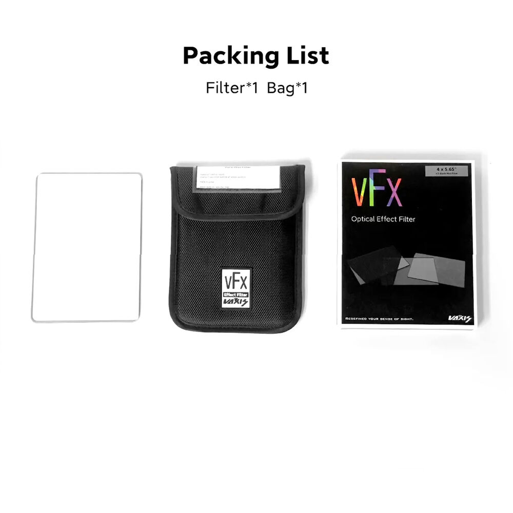 Vaxis VFX 4 x 5.65" Black Mist 1/4 Filter