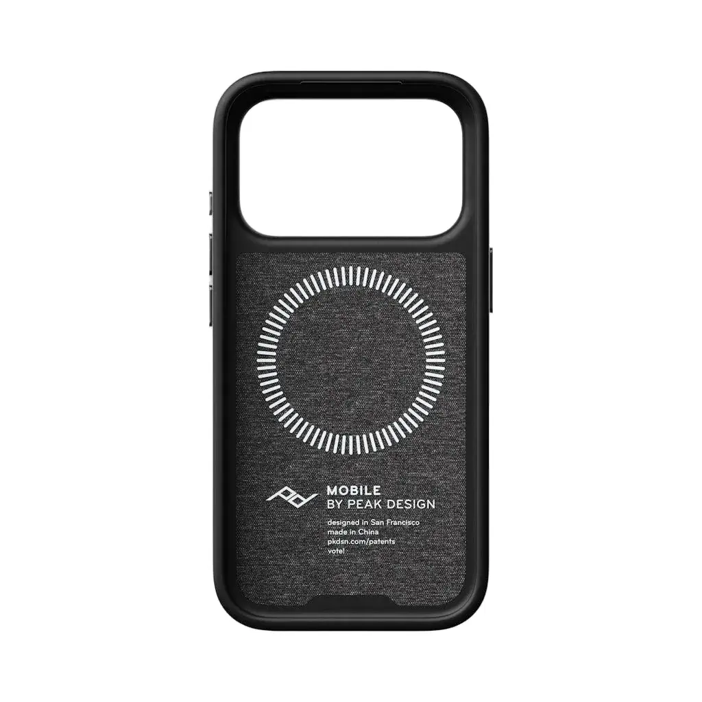 Peak Design Everyday Loop Case iPhone 18 Pro MagSafe Kılıf - Charcoal