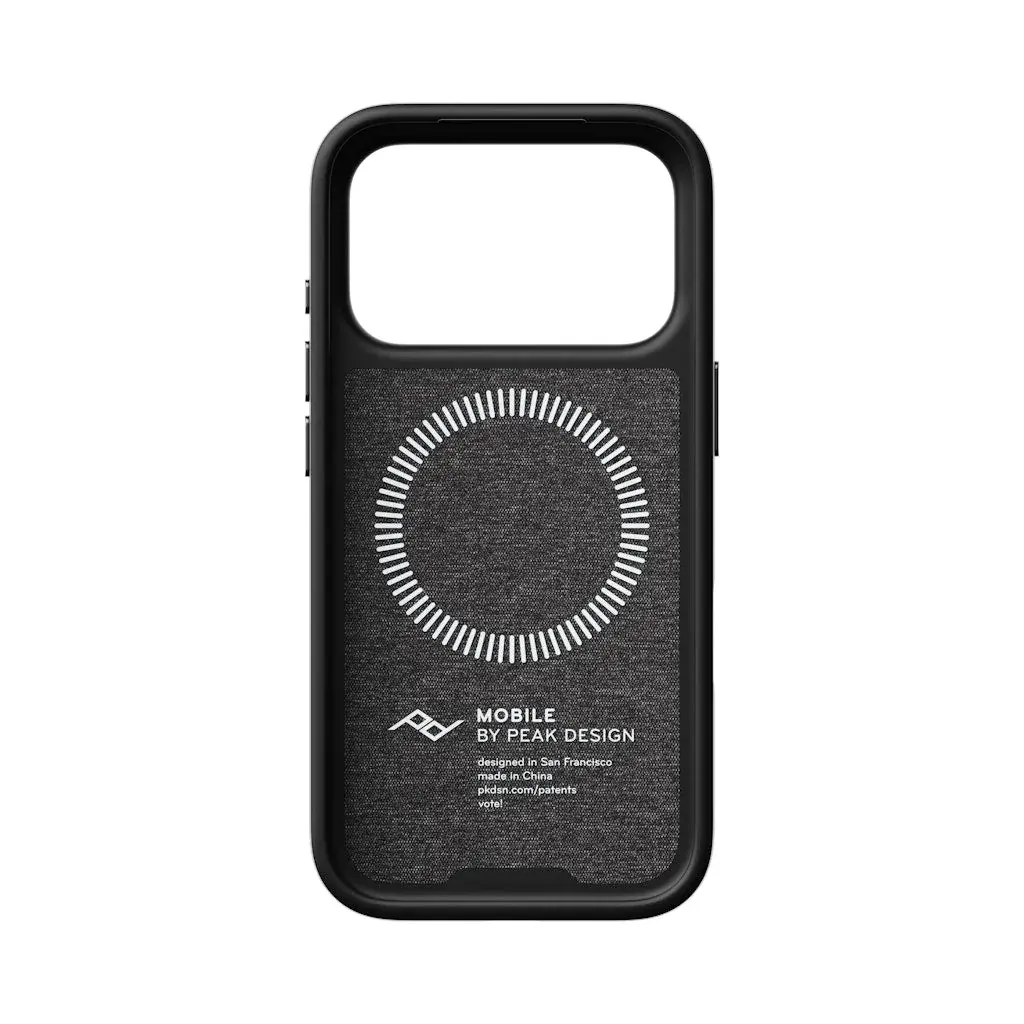Peak Design SlimLink Loop Case iPhone 18 Pro MagSafe Kılıf - Charcoal