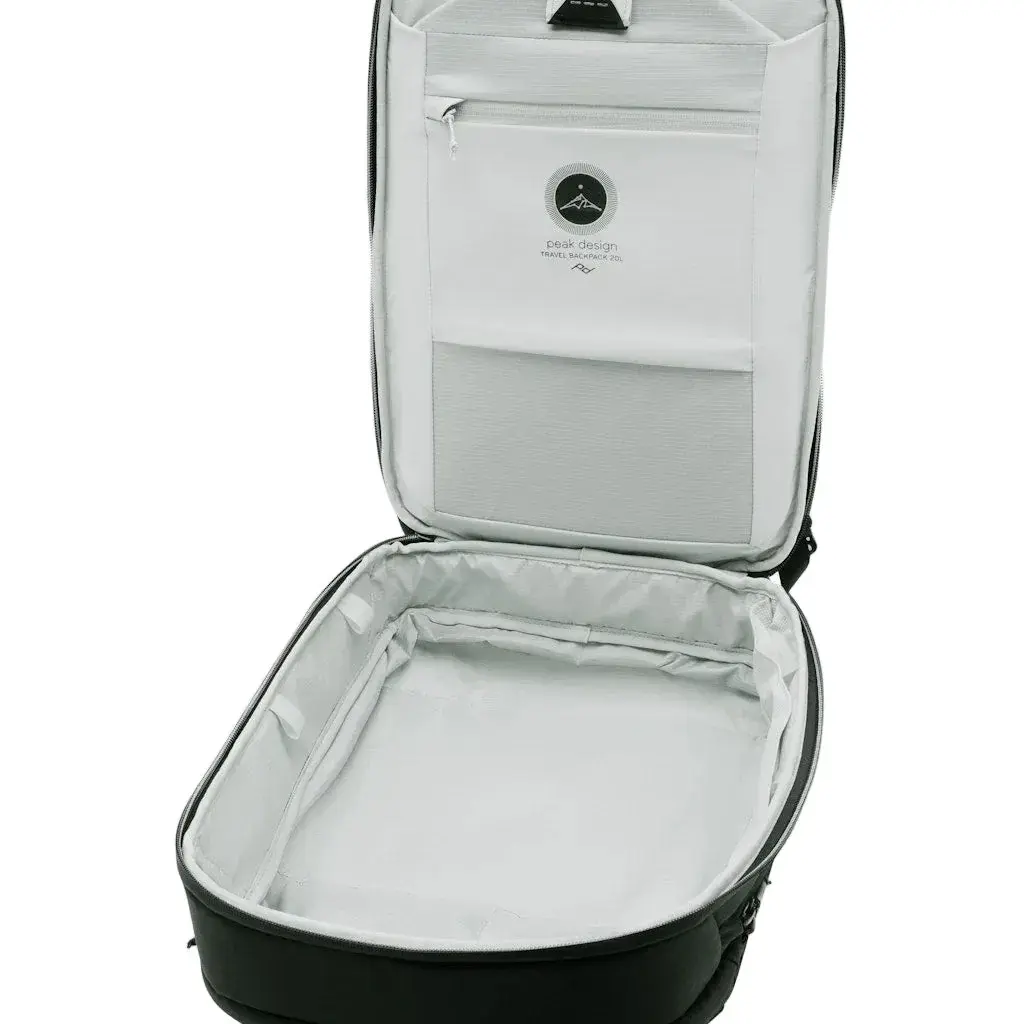Peak Design Travel Backpack 20L Seyahat Sırt Çantası - Black