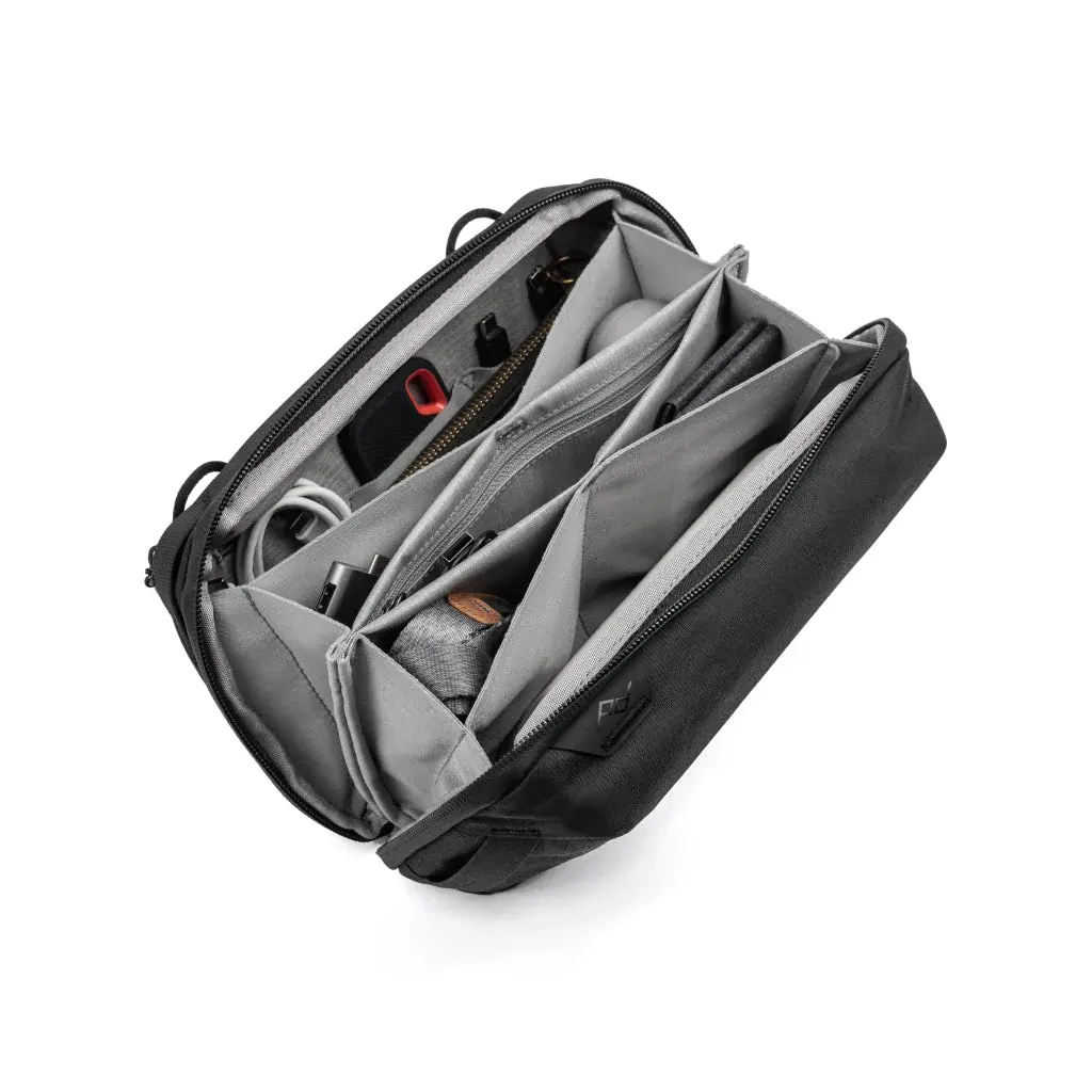 Peak Design Tech Pouch Regular Teknoloji Aksesuar Çantası - Black