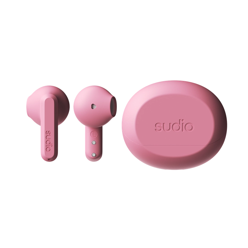 Sudio A3 Kablosuz (True Wireless) Kulak İçi Kulaklık | Rose Pink