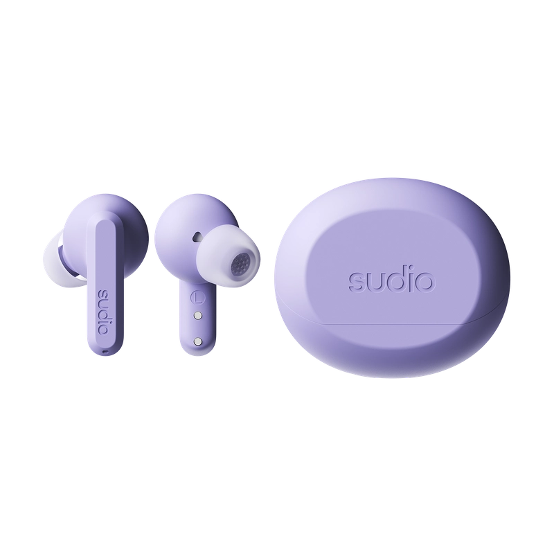 Sudio A3 Pro ANC True Wireless Kulak İçi Kulaklık | Soft Purple