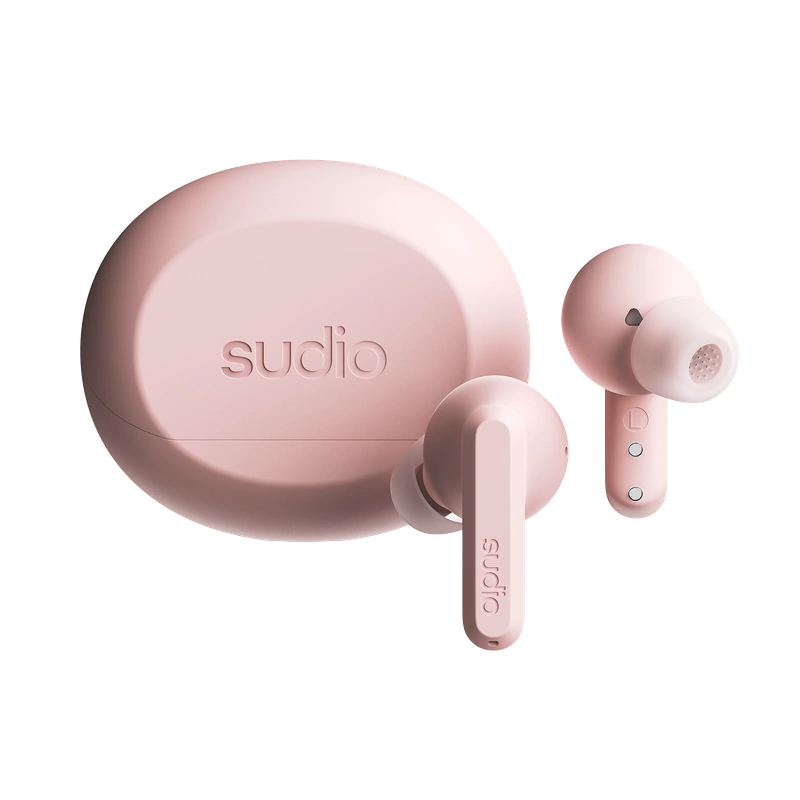 Sudio A3 Pro ANC True Wireless Kulak İçi Kulaklık | Blush Pink