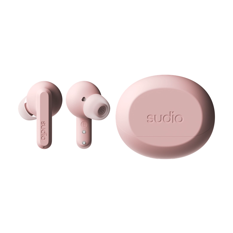 Sudio A3 Pro ANC True Wireless Kulak İçi Kulaklık | Blush Pink