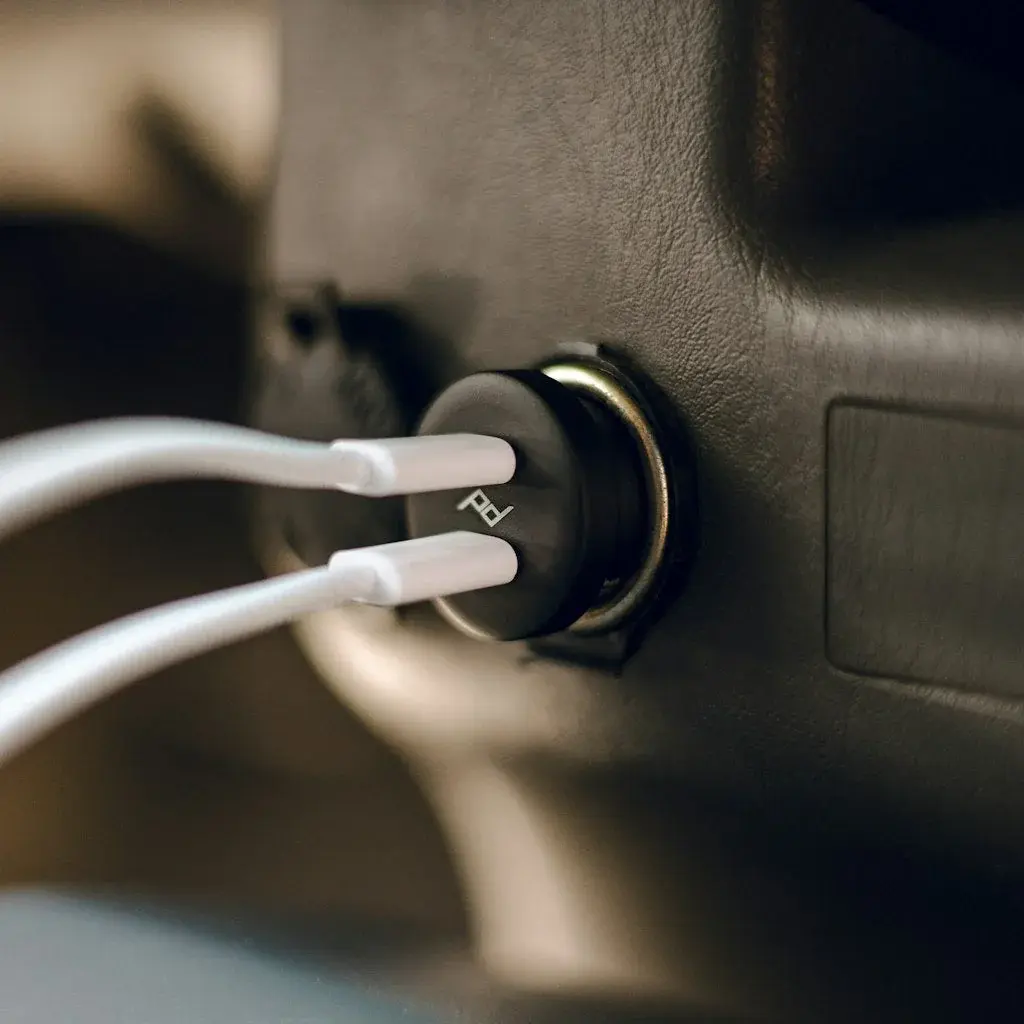 Peak Design Dual Car Power Adapter - Black