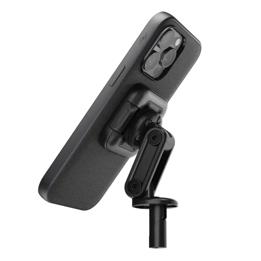 Peak Design Motorcycle Stem Mount Qi2 Kablosuz Şarjlı Telefon Tutucu