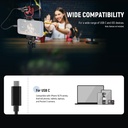NEEWER LM7 2'li OTG Adaptör Kablo Seti USB-C / iOS