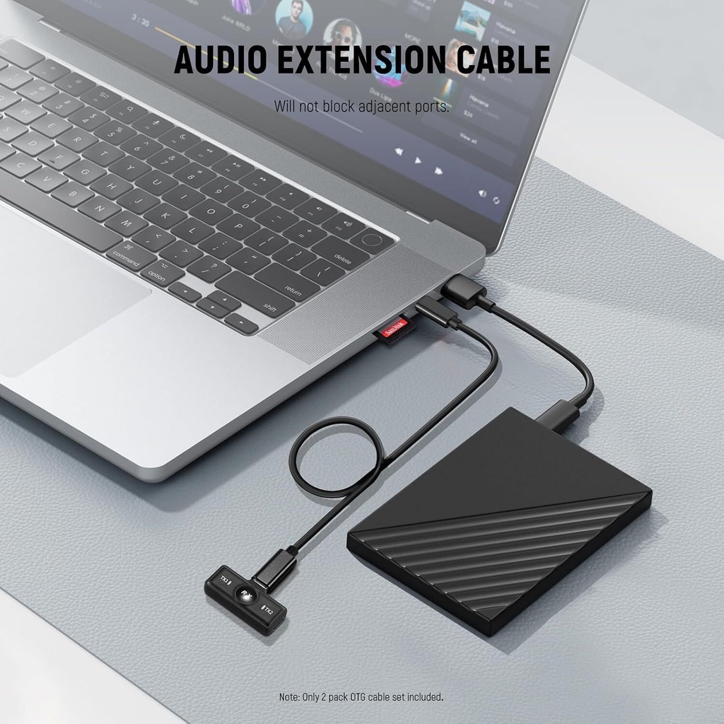 NEEWER LM7 2'li OTG Adaptör Kablo Seti USB-C / iOS
