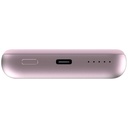 Verbatim 10000 Mah Manyetik Kablosuz (Magsafe)15W  Powerbank 20 W PD Pembe Renk Kablo Dahil-(32248)