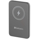 Verbatim 10000 Mah Manyetik Kablosuz (Magsafe) 15W Powerbank 20W PD Gri Renk Kablo Dahil-(32249)