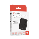 Verbatim 20000 Mah Manyetik Kablosuz (Magsafe) 15W Powerbank 35W PD Siyah Renk Kablo Dahil-(32223)