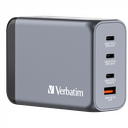 Verbatim 240 W GAN Hızlı Şarj 4 Bağlantı Noktalı 1x Usb-C® PD 140W/1x Usb-C® PD 100W/1x Usb-C® PD 65W / 1x Usb-A QC 3.0(32205)