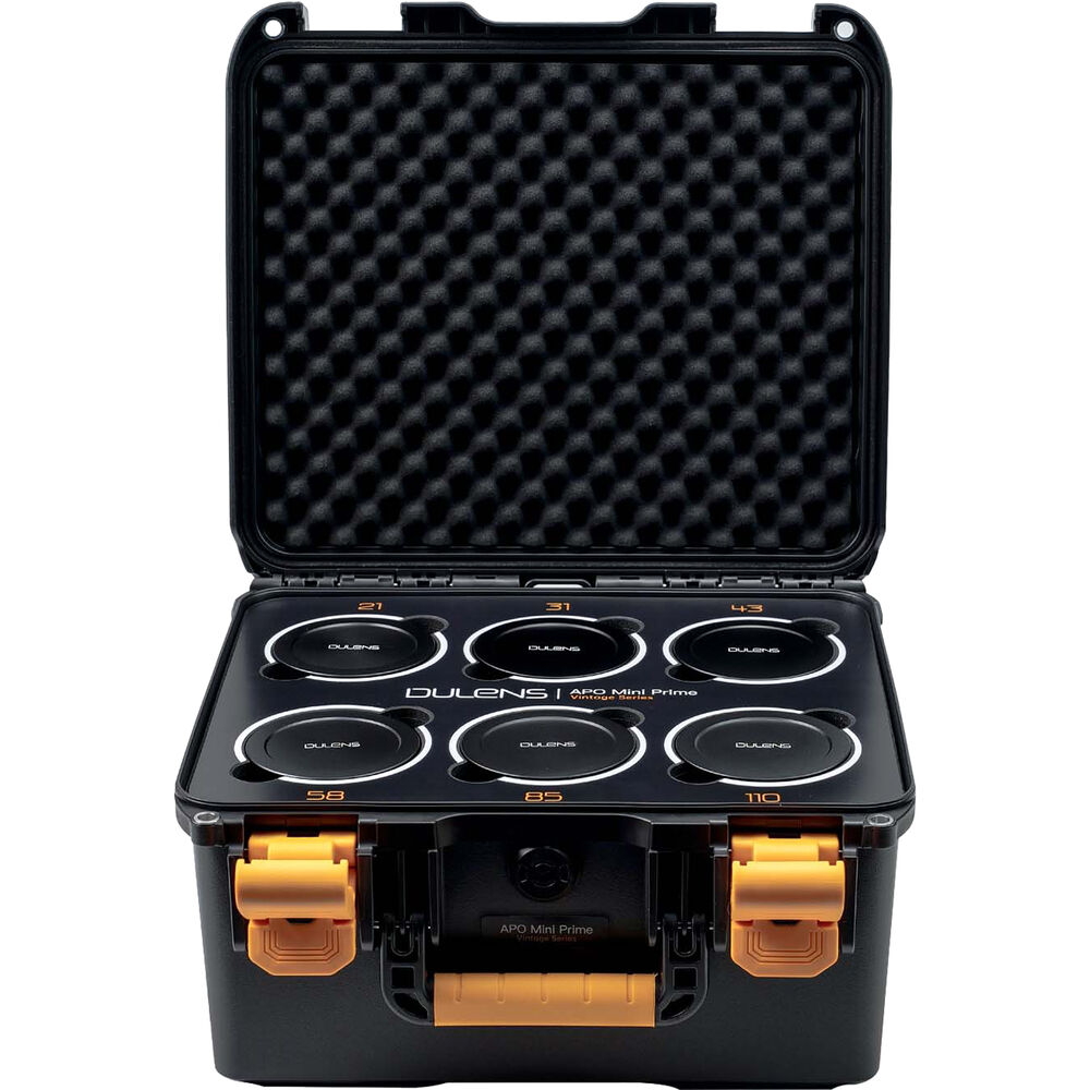 Dulens APO Mini Prime T2.4/T2.6 6-Lens Set (ARRI PL, Black)
