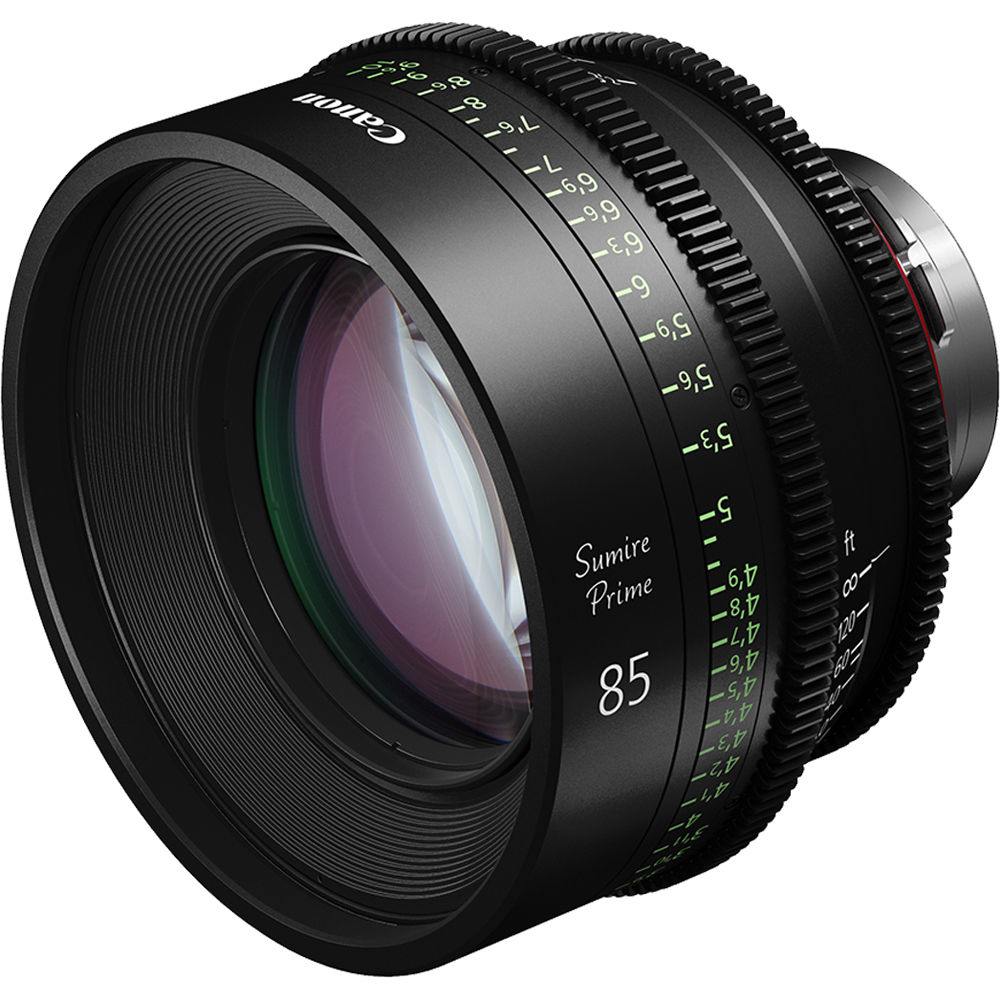 Canon SUMIRE CN-E85mm T1.3 FP X (Metrik) Sinema Lensi