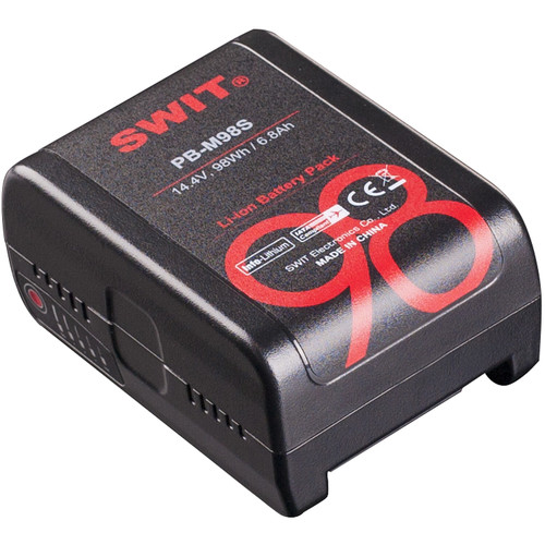 SWIT PB-M98S 98Wh V-Mount Pocket Batarya (D-Tap ve USB Çıkışlı)