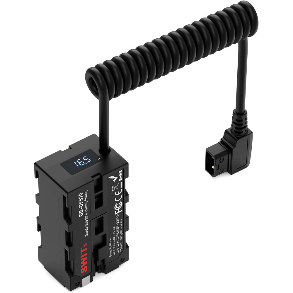 SWIT DB-DF570 NP-F Dummy Batarya (USB-C Girişli Çift Taraflı)