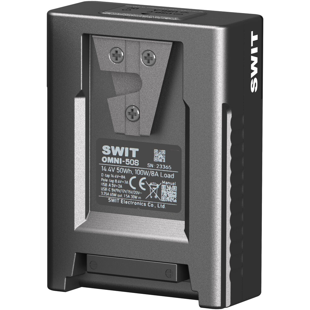 SWIT OMNI-50S 50Wh V-Mount Pocket Batarya
