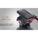 Teris TS100AL Fluid Head & Tripod Kit (Karbon Fiber) / 12 Kg