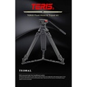 Teris TS100AL Fluid Head & Tripod Kit (Karbon Fiber) / 12 Kg