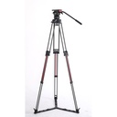 Teris TS100CF-Q Fluid Head & Tripod Kit (Karbon Fiber) / 12 Kg