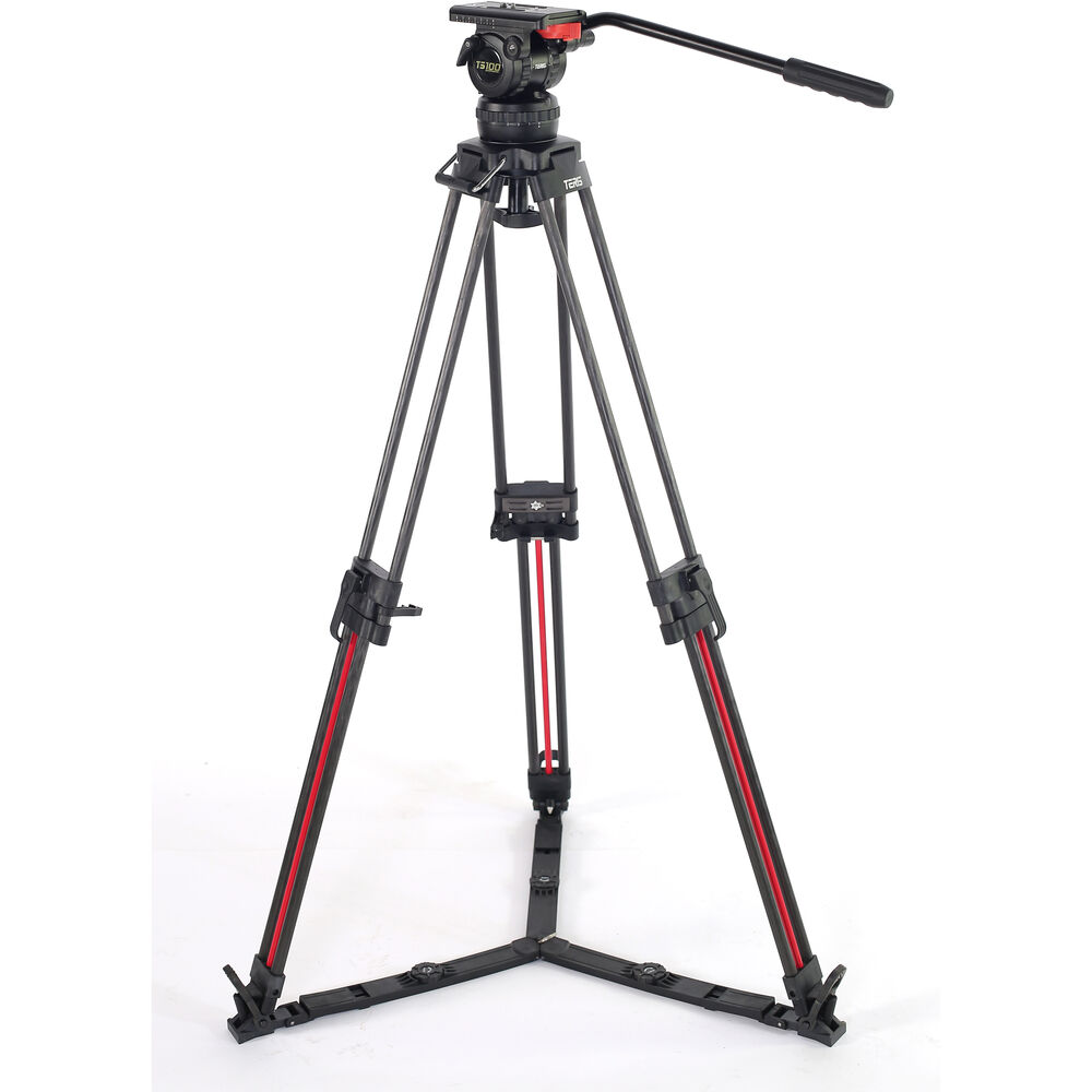 Teris TS100CF-Q Fluid Head & Tripod Kit (Karbon Fiber) / 12 Kg