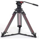 Teris TS100CF-Q Fluid Head & Tripod Kit (Karbon Fiber) / 12 Kg