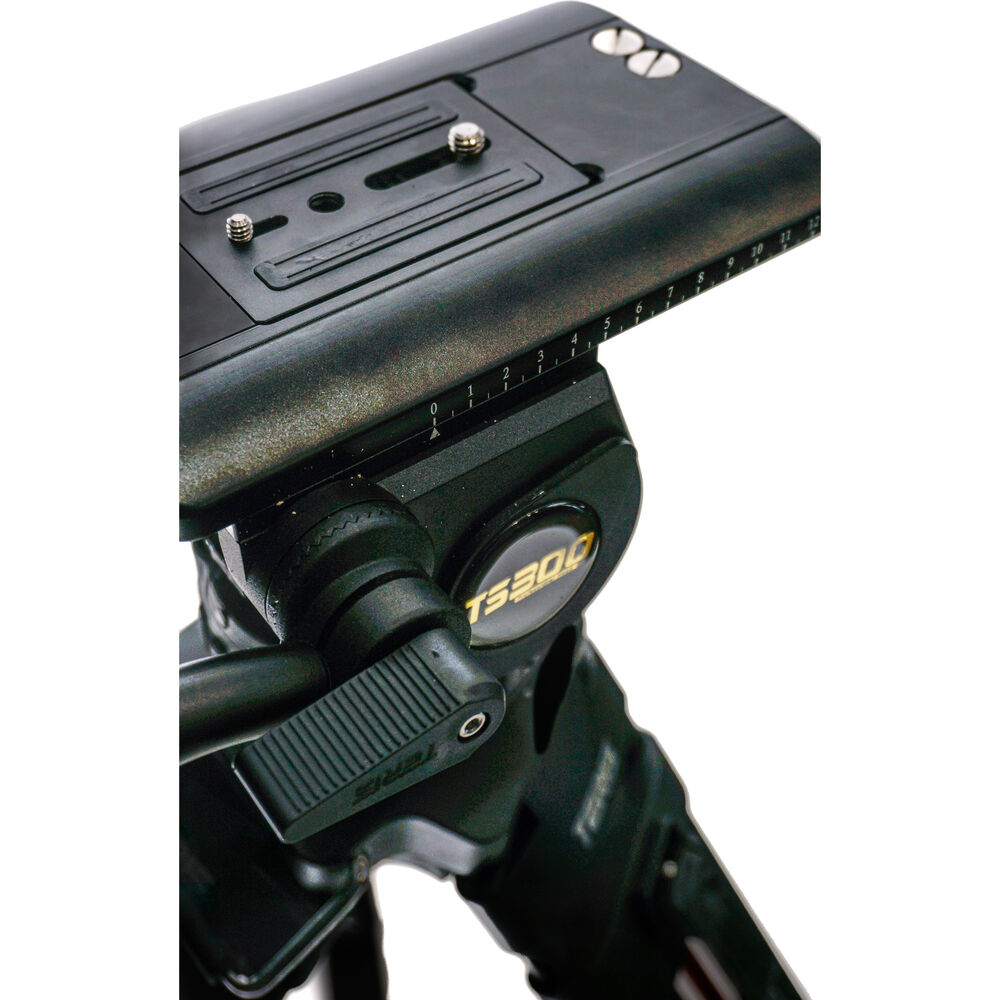 Teris TS300CF Carbon Fiber Fluid Head & Tripod Kit / 30 Kg