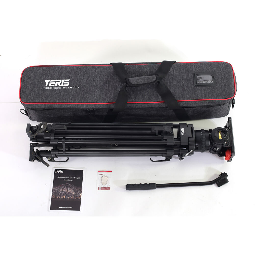 Teris TS150AL Fluid Head & Tripod Kit / 20 Kg