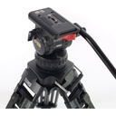Teris TS100CF Fluid Head & Tripod Kit (Karbon Fiber) / 12 Kg