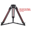 Teris TSN6CF-Q PLUS Tripod and Fluid Head System HARDCASE (Karbon Fiber)/ 7 Kg