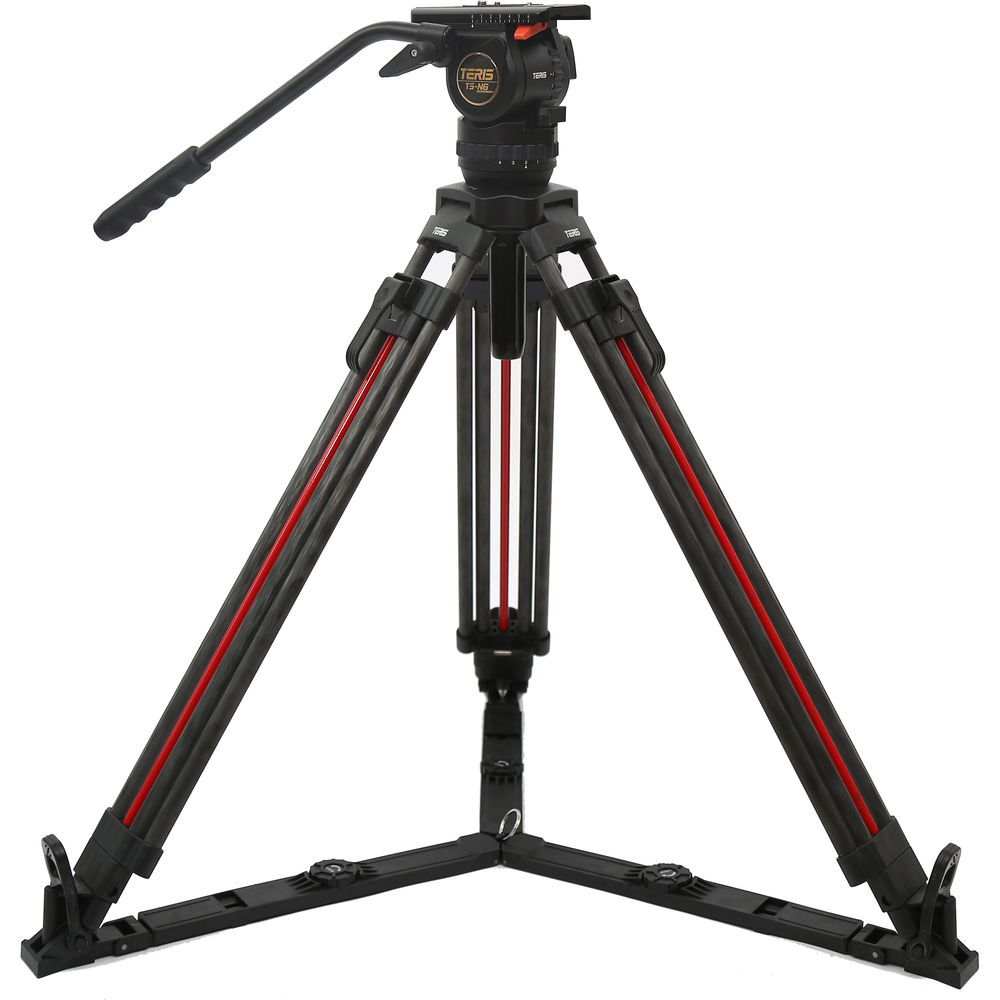 Teris TSN6CF-Q PLUS Tripod and Fluid Head System HARDCASE (Karbon Fiber)/ 7 Kg