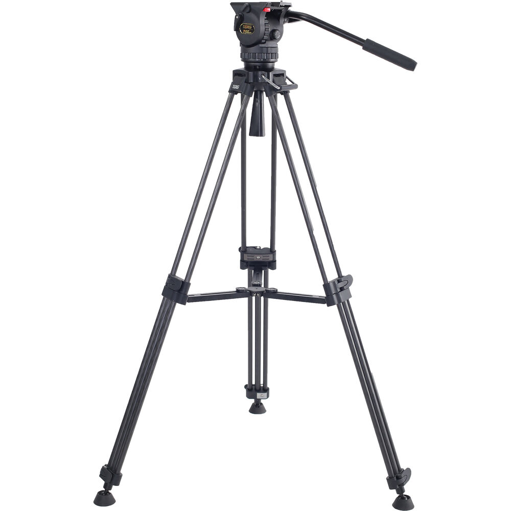 Teris TCE-CF PLUS Fluid Head & Tripod Kit (Karbon Fiber)