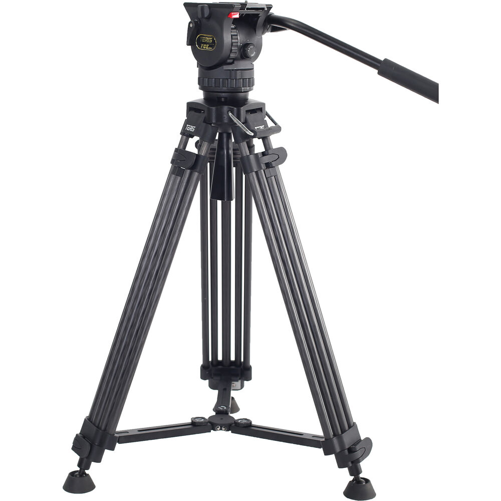 Teris TCE-CF PLUS Fluid Head & Tripod Kit (Karbon Fiber)