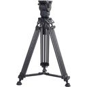 Teris TCE-CF PLUS Fluid Head & Tripod Kit (Karbon Fiber)