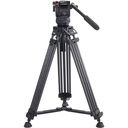 Teris TCE-CF PLUS Fluid Head & Tripod Kit (Karbon Fiber)