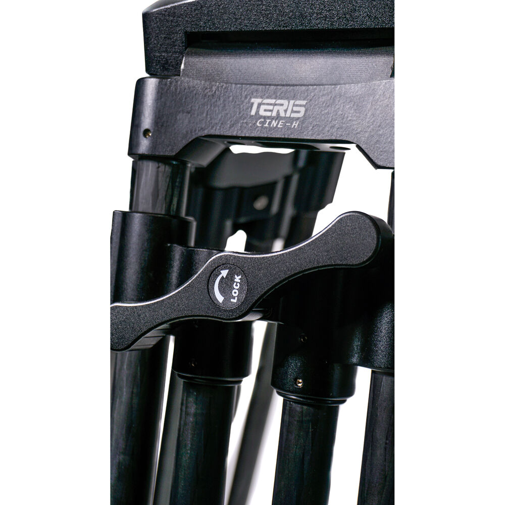 Teris TS350CF Carbon Fiber Fluid Head & Tripod Kit / 40 Kg