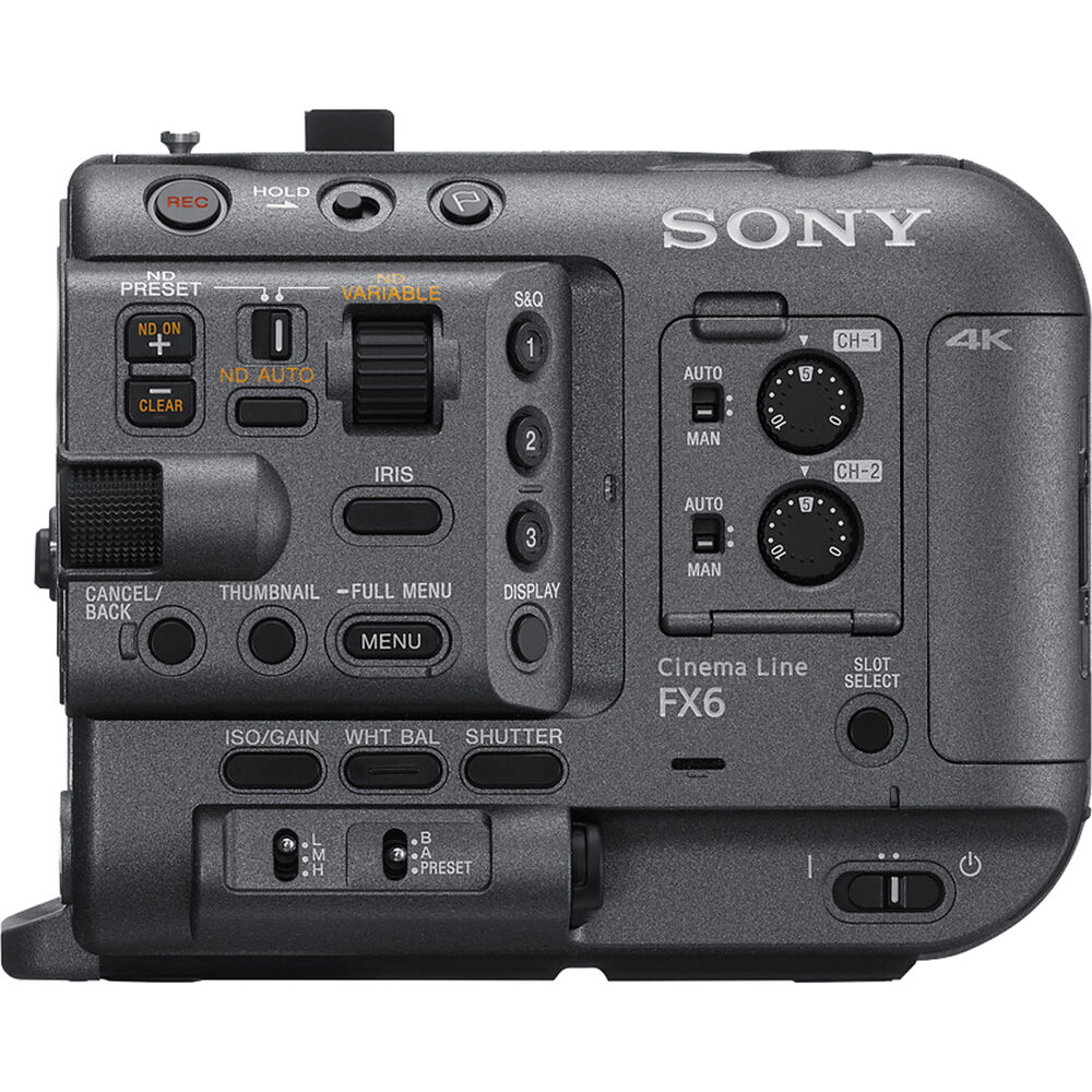 Sony FX6 Full Frame Sinema Kamerası (Sadece Gövde)